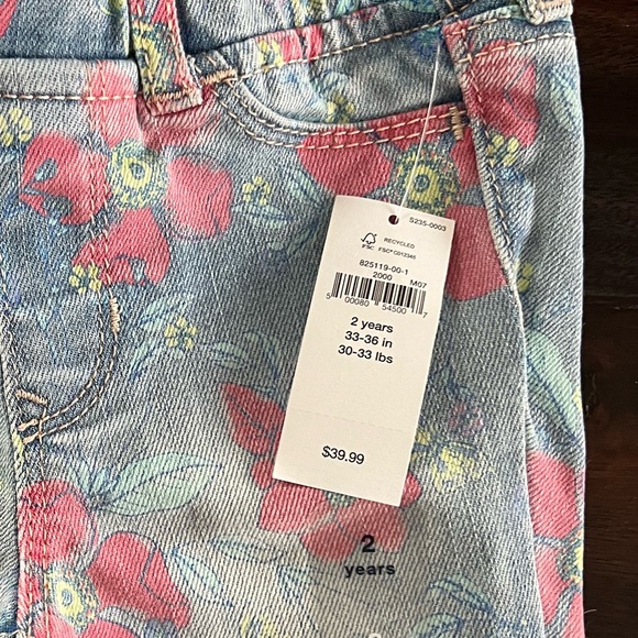 Pair #2: Toddler Girls - High Stretch Jeggings (2 Years) - Picture 5 of 5